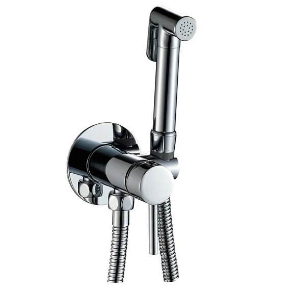 Гигиенический душ со смесителем Haiba HB5511 скрытый монтаж хром