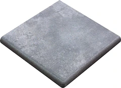 Ступень угловая Gres Aragon Mytho 902589 33*33 Esquina Redonda Acero Ступень угловая Gres Aragon Mytho 902589 33*33 Esquina Redonda Acero