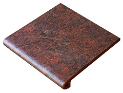 Ступень фронтальная Gres Aragon Jasper 901638 33*33 Peldaño Redondo Rojo Ступень фронтальная Gres Aragon Jasper 901638 33*33 Peldaño Redondo Rojo