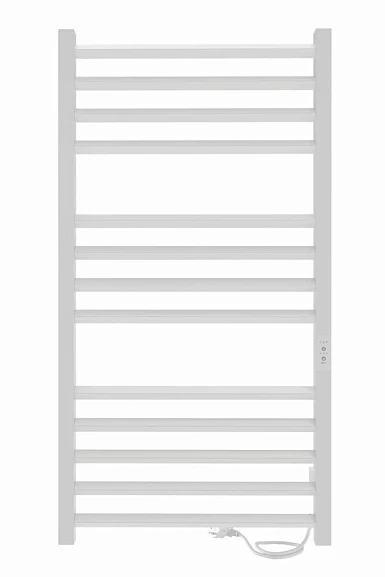 Электрический полотенцесушитель Indigo Attic Romb 50*100 L/R белый матовый