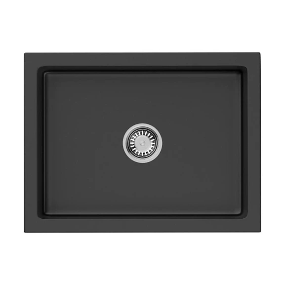 Кухонная мойка Omoikiri Mikura 61*46 керамическая черная