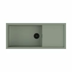 Кухонная мойка Omoikiri Sintesi 116*50 wind green с крылом