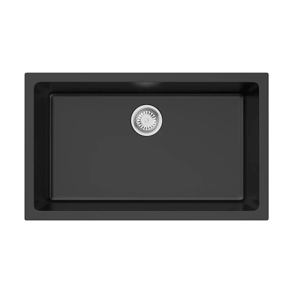 Кухонная мойка Omoikiri Okinoshima 76*46 керамическая черная