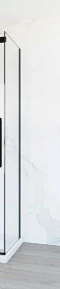 Душевая стенка боковая Vincea Como Soft VSG-1CS900CLB 90*195 профиль черный матовый