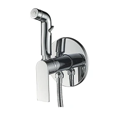 Гигиенический душ со смесителем Haiba HB55505 скрытый монтаж хром Гигиенический душ со смесителем Haiba HB55505 скрытый монтаж хром