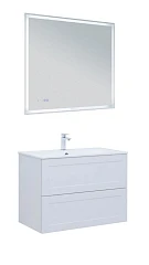 Комплект мебели Aquanet Терра 90 белый матовый Soft Touch (тактильный матовый) раковина Электра 90 Комплект мебели Aquanet Терра 90 белый матовый Soft Touch (тактильный матовый) раковина Электра 90