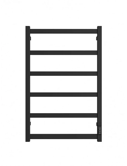 Электрический полотенцесушитель Двин J Plaza Neo 50*80 L/R черный матовый