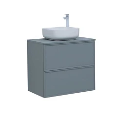 Тумба с раковиной Aquanet Арт 75 мисти грин Soft Touch (тактильный матовый) раковина City-1, зеленая столешница Тумба с раковиной Aquanet Арт 75 мисти грин Soft Touch (тактильный матовый) раковина City-1, зеленая столешница