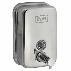 Дозатор Puff 8605 хром 500 ml антивандальный