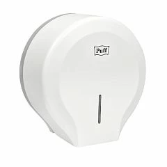 Диспенсер для туалетной бумаги Puff 7130 белый с ключом