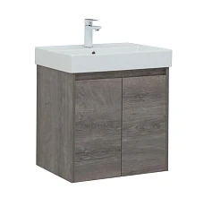 Тумба с раковиной Aquanet Nova Lite 60 дуб рошелье (2 дверцы) (раковина Латина 60) Тумба с раковиной Aquanet Nova Lite 60 дуб рошелье (2 дверцы) (раковина Латина 60)