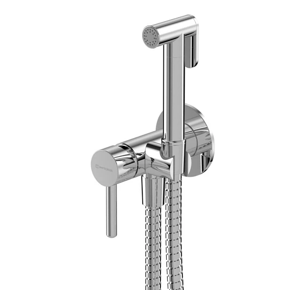 Гигиенический душ со смесителем Whitecross SYSYBI2CR хром скрытый монтаж