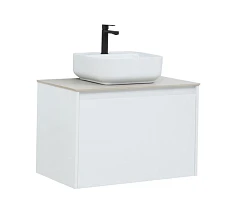 Тумба с раковиной Aquanet Nova Lite 75 белый глянец (1 ящик) (раковина City-2) Тумба с раковиной Aquanet Nova Lite 75 белый глянец (1 ящик) (раковина City-2)