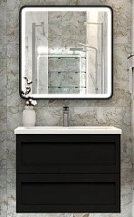 Комплект мебели Art&Max Platino 75 черный матовый Комплект мебели Art&Max Platino 75 черный матовый