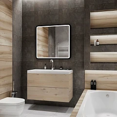 Комплект мебели Art&Max Verona push 70 гаскон пайн cветлый подвесной Комплект мебели Art&Max Verona push 70 гаскон пайн cветлый подвесной
