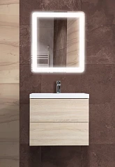 Комплект мебели Art&Max Verona push 60 дуб сонома светлый подвесной Комплект мебели Art&Max Verona push 60 дуб сонома светлый подвесной