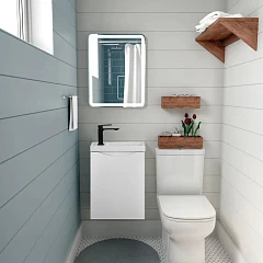 Комплект мебели Art&Max Liberty 40 Bianco Lucido L