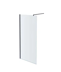 Душевая перегородка Aquatek Walk-in с держателем AQ WIW 09020BL 90*200 L/R профиль черный, стекло прозрачное без поддона Душевая перегородка Aquatek Walk-in с держателем AQ WIW 09020BL 90*200 L/R профиль черный, стекло прозрачное без поддона