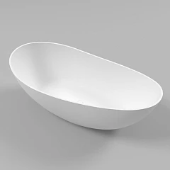 Ванна из искусственного камня Whitecross Ruby 165x75 белая матовая Ванна из искусственного камня Whitecross Ruby 165x75 белая матовая