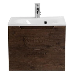 Тумба с раковиной BelBagno Etna 50 Rovere Moro с выкатным ящиком Тумба с раковиной BelBagno Etna 50 Rovere Moro с выкатным ящиком