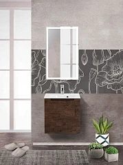 Комплект мебели BelBagno Etna 50 R Rovere Moro Комплект мебели BelBagno Etna 50 R Rovere Moro