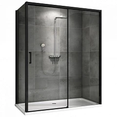 Душевой уголок ABBER Komfort AG93150B-S92B 150*90*200 L/R без поддона Душевой уголок ABBER Komfort AG93150B-S92B 150*90*200 L/R без поддона