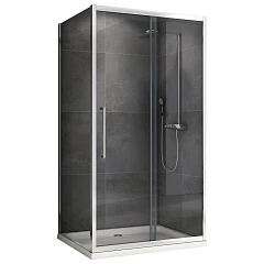 Душевой уголок ABBER Schwarzer Diamant AG30150H-S60 150*60*195 L/R без поддона