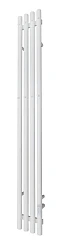 Электрический полотенцесушитель Grois Quartet GR-135 П2 18*150 R белый матовый Электрический полотенцесушитель Grois Quartet GR-135 П2 18*150 R белый матовый