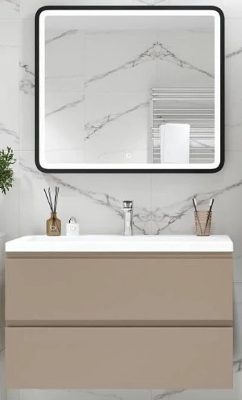 Комплект мебели Art&Max Bianchi 100 капучино матовый