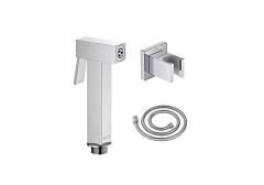 Гигиеническая лейка Aquatek AQ2053CR со шлангом 120см и держателем Гигиеническая лейка Aquatek AQ2053CR со шлангом 120см и держателем