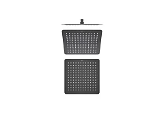 Верхний душ Aquatek AQ2074MB квадратный 300*300*20мм, матовый черный Верхний душ Aquatek AQ2074MB квадратный 300*300*20мм, матовый черный
