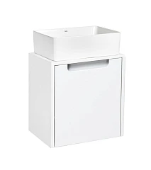 Тумба с раковиной Runo Бари микра 40 R (раковина Duo 38*24) Тумба с раковиной Runo Бари микра 40 R (раковина Duo 38*24)