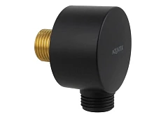 Шланговое подсоединение Aquatek AQ2454MB, матовый черный Шланговое подсоединение Aquatek AQ2454MB, матовый черный