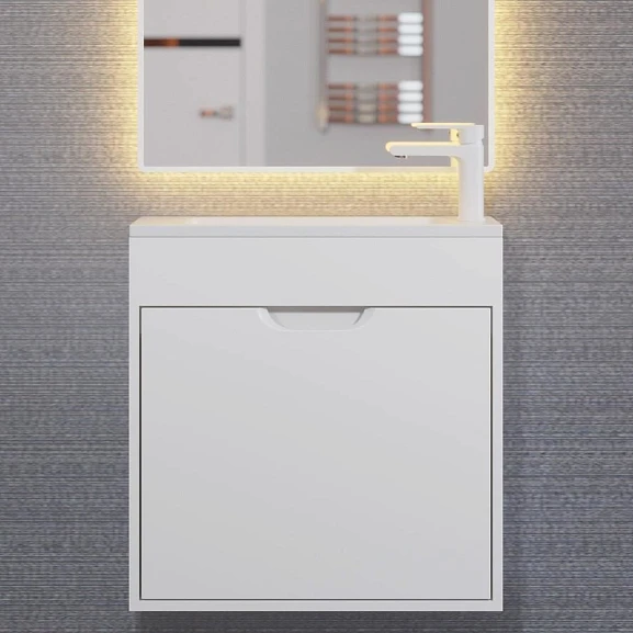 Тумба под раковину Uperwood Modul 60 белая матовая