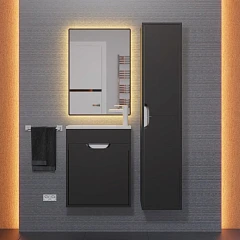 Комплект мебели Uperwood Modul 50 черный матовый Комплект мебели Uperwood Modul 50 черный матовый