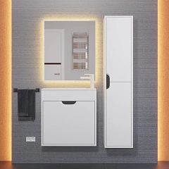 Комплект мебели Uperwood Modul 60 белый/графит матовый Комплект мебели Uperwood Modul 60 белый/графит матовый