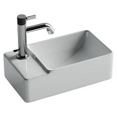 Раковина Ceramicanova Element 39,5*22 R белый глянец Раковина Ceramicanova Element 39,5*22 R белый глянец