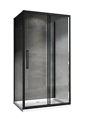 Душевой уголок ABBER Schwarzer Diamant П-образный AG30120BH-S75B-S75B 120*75*195 L/R без поддона Душевой уголок ABBER Schwarzer Diamant П-образный AG30120BH-S75B-S75B 120*75*195 L/R без поддона