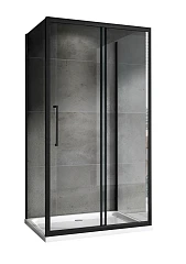 Душевой уголок ABBER Schwarzer Diamant П-образный AG30160BH-S60B-S60B 160*60*195 L/R без поддона Душевой уголок ABBER Schwarzer Diamant П-образный AG30160BH-S60B-S60B 160*60*195 L/R без поддона