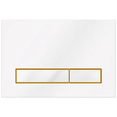 Смывная клавиша KKPol M08 V4 SPP/040/0/K (350/PPB/040-00-06) белый/золото мат./белый Смывная клавиша KKPol M08 V4 SPP/040/0/K (350/PPB/040-00-06) белый/золото мат./белый