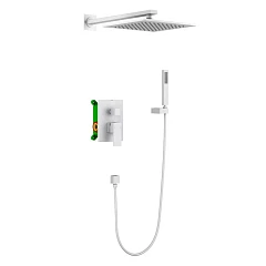 Душевая система встроенная Timo Selene SX-2069/16SM белый матовый Душевая система встроенная Timo Selene SX-2069/16SM белый матовый
