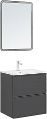 Комплект мебели Aquanet Арт 60 ясень графит Комплект мебели Aquanet Арт 60 ясень графит