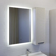 Шкаф подвесной Comforty Касабланка 25 серый шелк Шкаф подвесной Comforty Касабланка 25 серый шелк