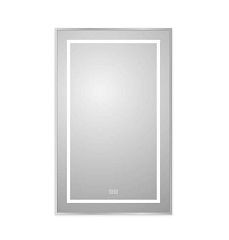 Зеркало BelBagno Kraft SPC-KRAFT-500-800-LED-TCH-WARM 50*80 сатин с Led-подсветкой и функцией антизапотевания