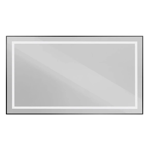 Зеркало BelBagno Kraft SPC-KRAFT-1400-800-SENS-NERO 140*80 черное с Led-подсветкой