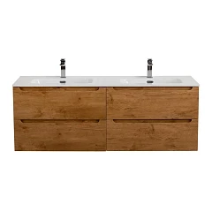Тумба с раковиной BelBagno Etna 140 с четырьмя ящиками Rovere Nature Тумба с раковиной BelBagno Etna 140 с четырьмя ящиками Rovere Nature