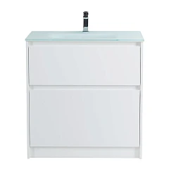 Тумба с раковиной BelBagno Kraft 80 напольная Bianco Opaco (раковина BB810/465-LV-VTR-BO) Тумба с раковиной BelBagno Kraft 80 напольная Bianco Opaco (раковина BB810/465-LV-VTR-BO)