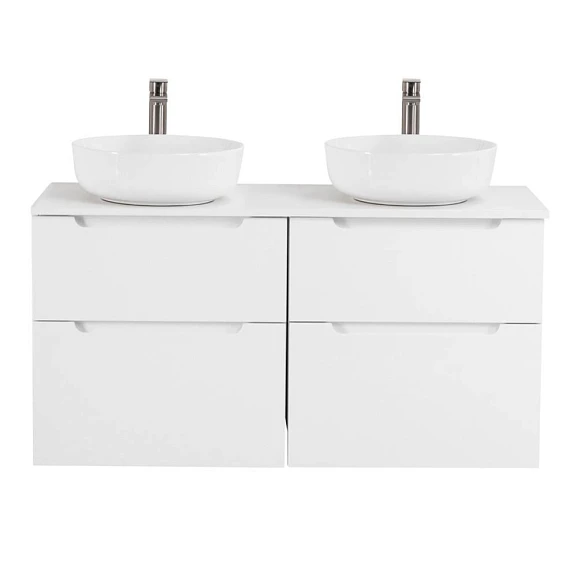 Тумба с раковиной BelBagno Etna-H60 120 со столешницей Bianco Lucido