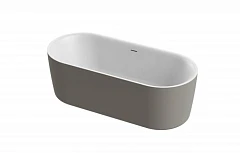 Акриловая ванна Cezares METAURO-INT-Central-180-80-60-G-W-MATT 180х80 белая матовая внутри/серая матовая снаружи Акриловая ванна Cezares METAURO-INT-Central-180-80-60-G-W-MATT 180х80 белая матовая внутри/серая матовая снаружи