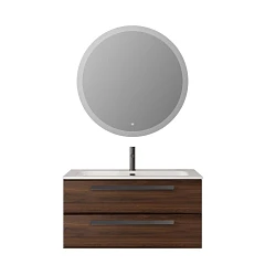 Комплект мебели Cezares Eco-Cer 100 Орех шоколад Софт (раковина CZR-8073-100) Комплект мебели Cezares Eco-Cer 100 Орех шоколад Софт (раковина CZR-8073-100)
